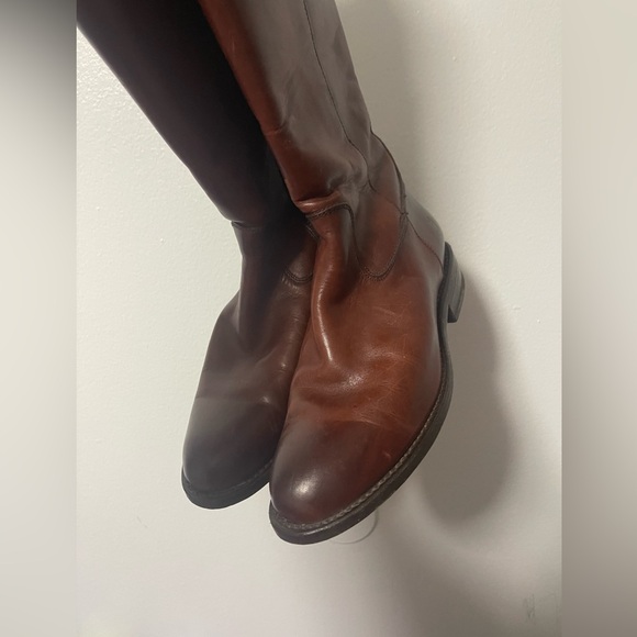 Frye Jayden button Tall leather riding boots - Picture 4 of 8